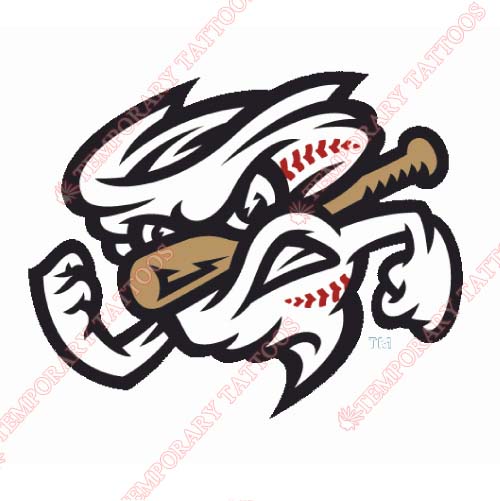 Omaha Storm Chasers Customize Temporary Tattoos Stickers NO.8207